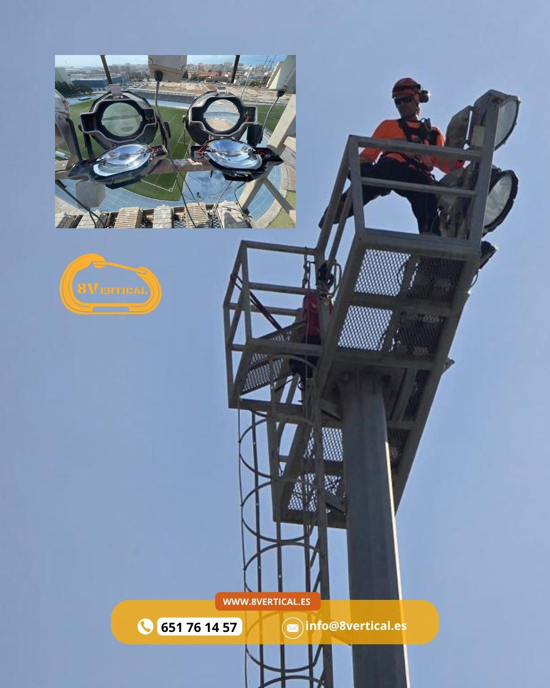 trabajos industriales en altura en industrias