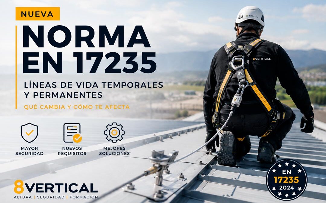 Nueva normativa EN 17235 en líneas de vida | 8Vertical